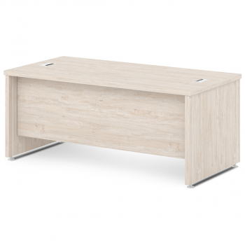 Стол руководителя с двумя заглушками кабель-канала S-118