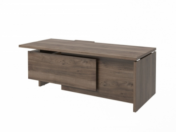 Стол руководителя с опорной тумбой правый FI-121R.DD