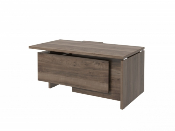 Стол руководителя с опорной тумбой правый FI-117R.DD