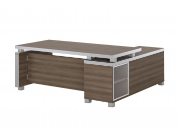 Стол руководителя с приставной тумбой EDV204