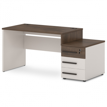 Стол с опорной тумбой T-24л/пр