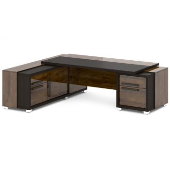 Стол с тумбой и греденцией L-120 пр/л