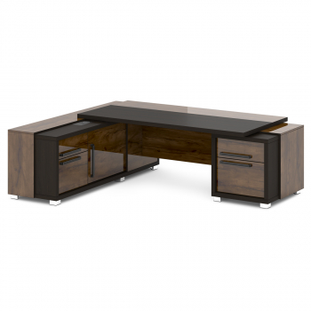 Стол с тумбой и греденцией L-20 пр/л