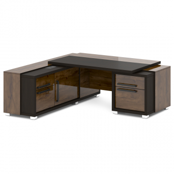 Стол с тумбой и греденцией L-13 пр/л