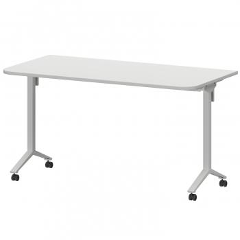 Стол складной мобильный радиусный 1400х700х750, 22мм МБ22-140.70Р