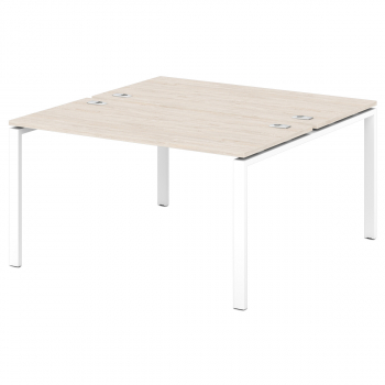 Стол-тандем на металлокаркасе S-42