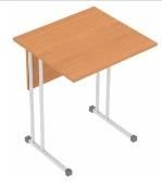 Стол ученический 1-местный, не регулируемый по высоте (группа роста IV) 2764