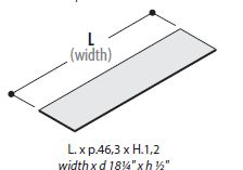 Топ для модульного блока
