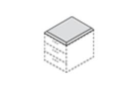 TOUR Подушка на тумбу seat Ped KITON 01