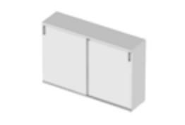 TOUR Шкаф-купе 165*112 см 80H004 W3W3 alum