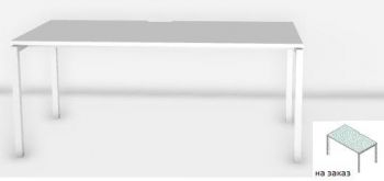 TOUR Стол писм. 140*80 с вырез. 80S306 W3