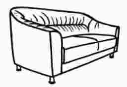 Трехместный диван Трехместный диван