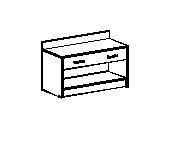 Тумба для обуви с ящиком Т-202