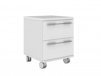 Тумба мобильная с 2 ящиками ЕМР201.HGW