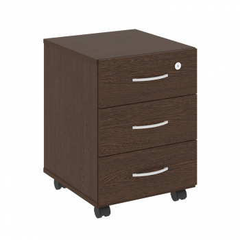 Тумба подкатная (3 ящика, с замком) В.ТМ-3