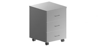 Тумба подкатная 3 ящика BRS-03-01