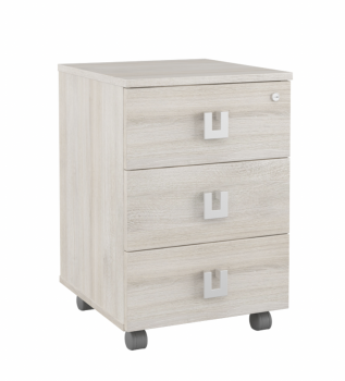 Тумба подкатная с 3 ящиками SOL29730302