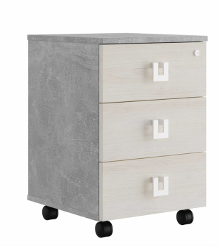 Тумба подкатная с 3 ящиками