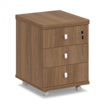 Тумба подкатная с центральным замком и системой метабоксов Hettich. V-94