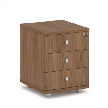 Тумба подкатная с замком на первый ящик. V-91