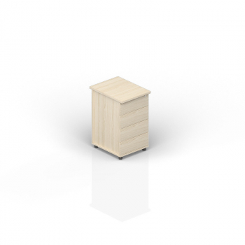 Тумба приставная (4 ящика, без ручек)