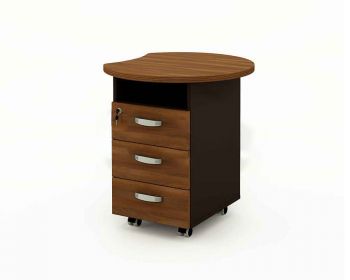 Тумба приставная для асимметричных столов L140-160