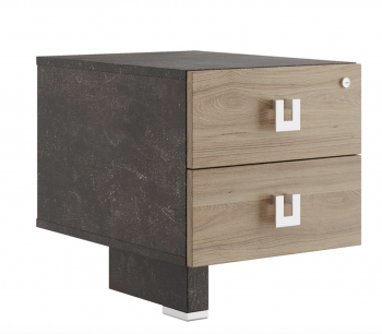 Тумба приставная с 2 ящиками SOB39130154