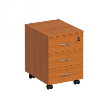 Тумба выкатная 3-ящичная с центральным замком ФР 212