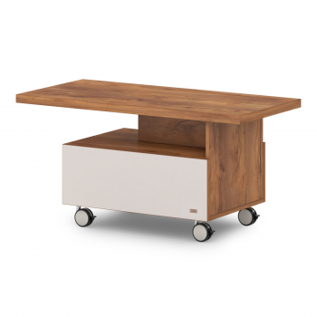 Журнальный стол с нишей и выдвижным ящиком Т-315