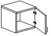 Антресоль высотой 37 см, правая FS846. Фото 1