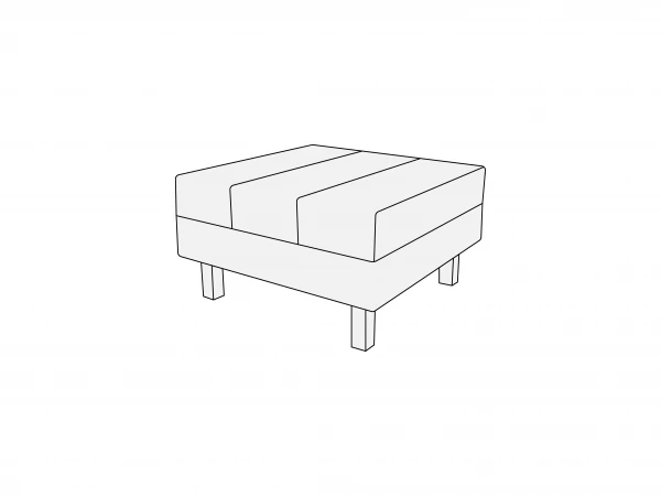 Банкетка одноместная Б1Б. Фото 1