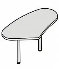 Боковая приставка на опорах к О-15 правая О-23 R. Фото 1