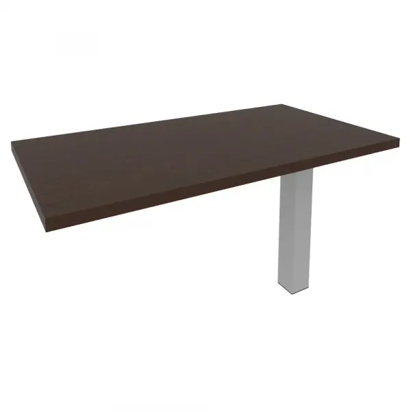 Брифинг-приставка для криволинейного стола (опора КО-1 в комплекте) KB-5. Фото 1