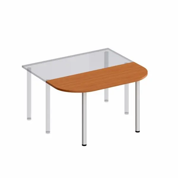 Брифинг-приставка на хромированных опорах ФР 433-1. Фото 1