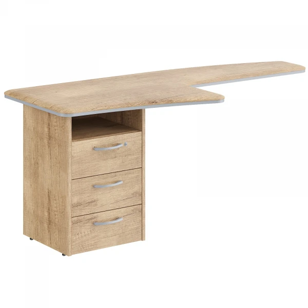 Брифинг-приставка с тумбой DB 1880(L/R). Фото 1