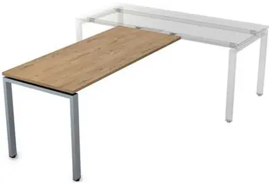 Стол переговорный системы Бенч, брифинг приставка БП-П.004. Фото 1