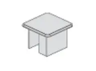 CANNES/PERTH Стол кофейный TENDER TC 060 WAL. Фото 1