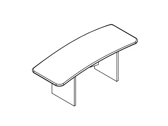 CANNES Стол письменный L210 CANNES CANNES SC 210.wal. Фото 1