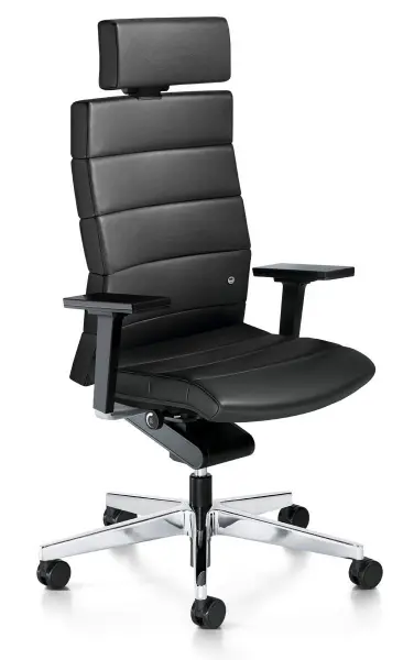 CHAMP Кресло высокая спинка кожа. Фото 1