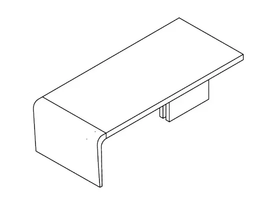 DALI Стол переговоров на одной ELTCO067 black base. Фото 1
