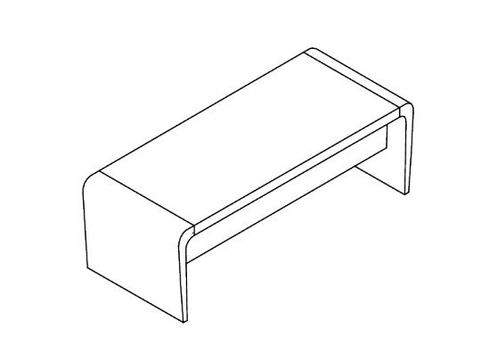 DALI Стол письменный L222