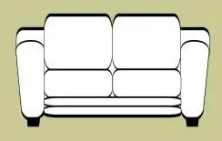 Диван 2-х местный DJIP. Фото 1