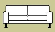 Диван 3-х местный ZIGFRID. Фото 1