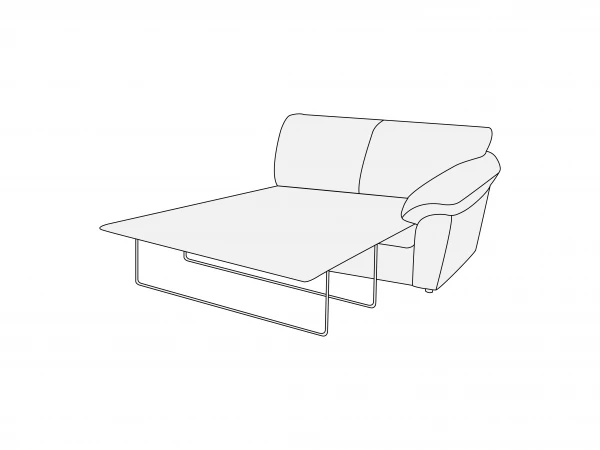 Диван двухместный правый с механизмом 2ПМ. Фото 1