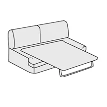 Диван двухместный с механизмом Манхэттен арт.2Р. Фото 1