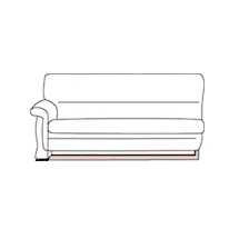 Диван двухместный с правым подлокотником Мальта арт.2В. Фото 1