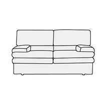 Диван двухместный Манхэттен арт.2. Фото 1