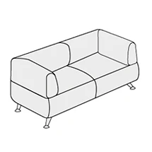 Диван двухместный ВЕЙТ арт.2. Фото 1