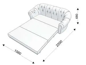Диван-кровать двойной LAGUNA. Фото 1