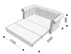 Диван-кровать двойной KROFORD. Фото 1